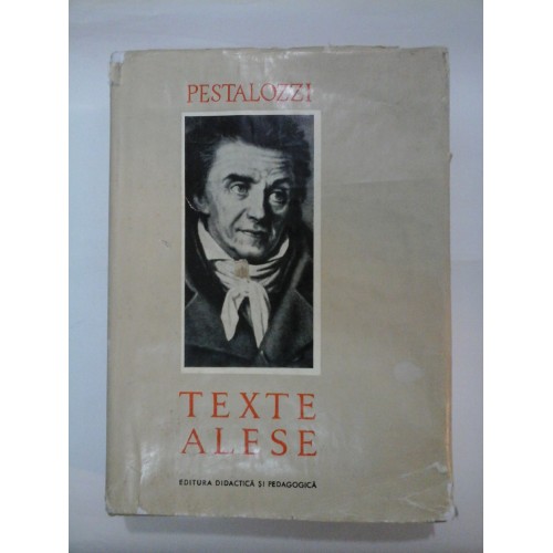 TEXTE ALESE - J.H. PESTALOZZI TEXTE ALESE - J.H. PESTALOZZI